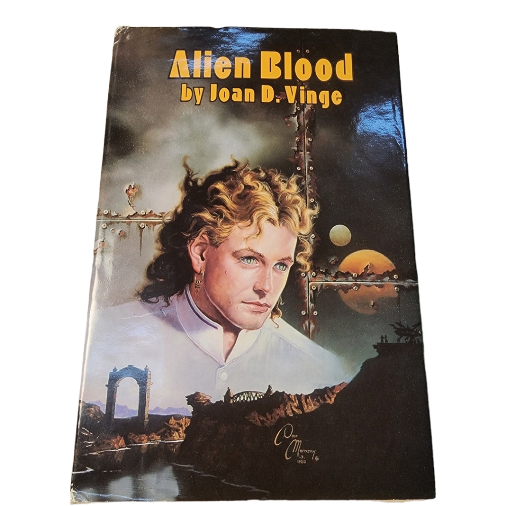 Alien Blood by Joan D Vinge Vintage SciFi Fantasy Hardcover Book